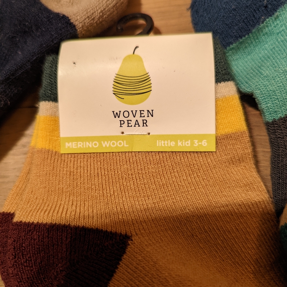 Merino wool kids socks